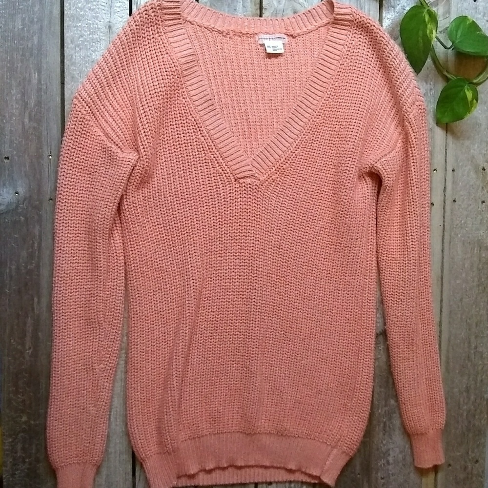 Pink Knit Sweater
